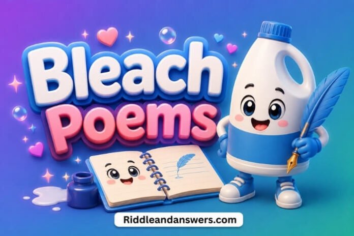 Bleach Poems Bleach Poems