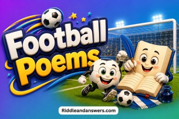 Football Poems Football Poems