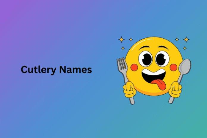 Cutlery Names